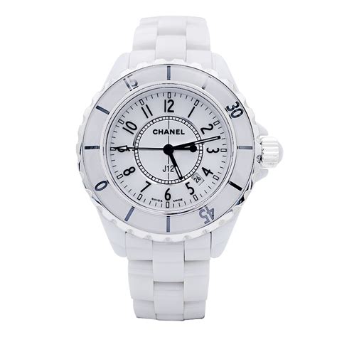 montre céramique blanche chanel
